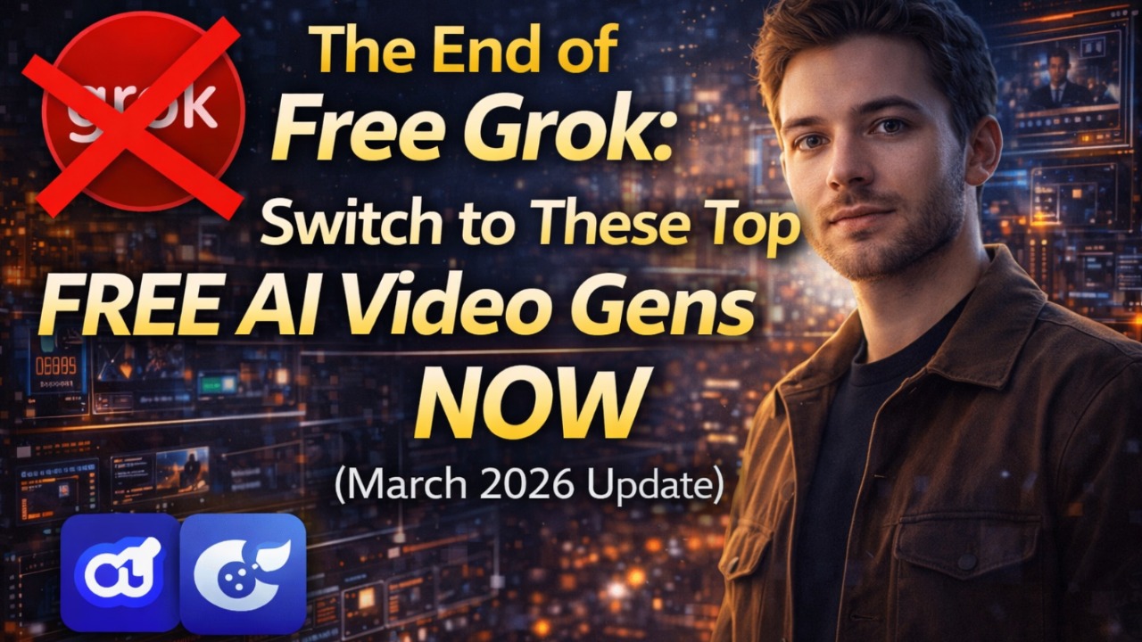 The End of Free Grok: Switch to These Top FREE AI Video Gens NOW (March 2026 Update)